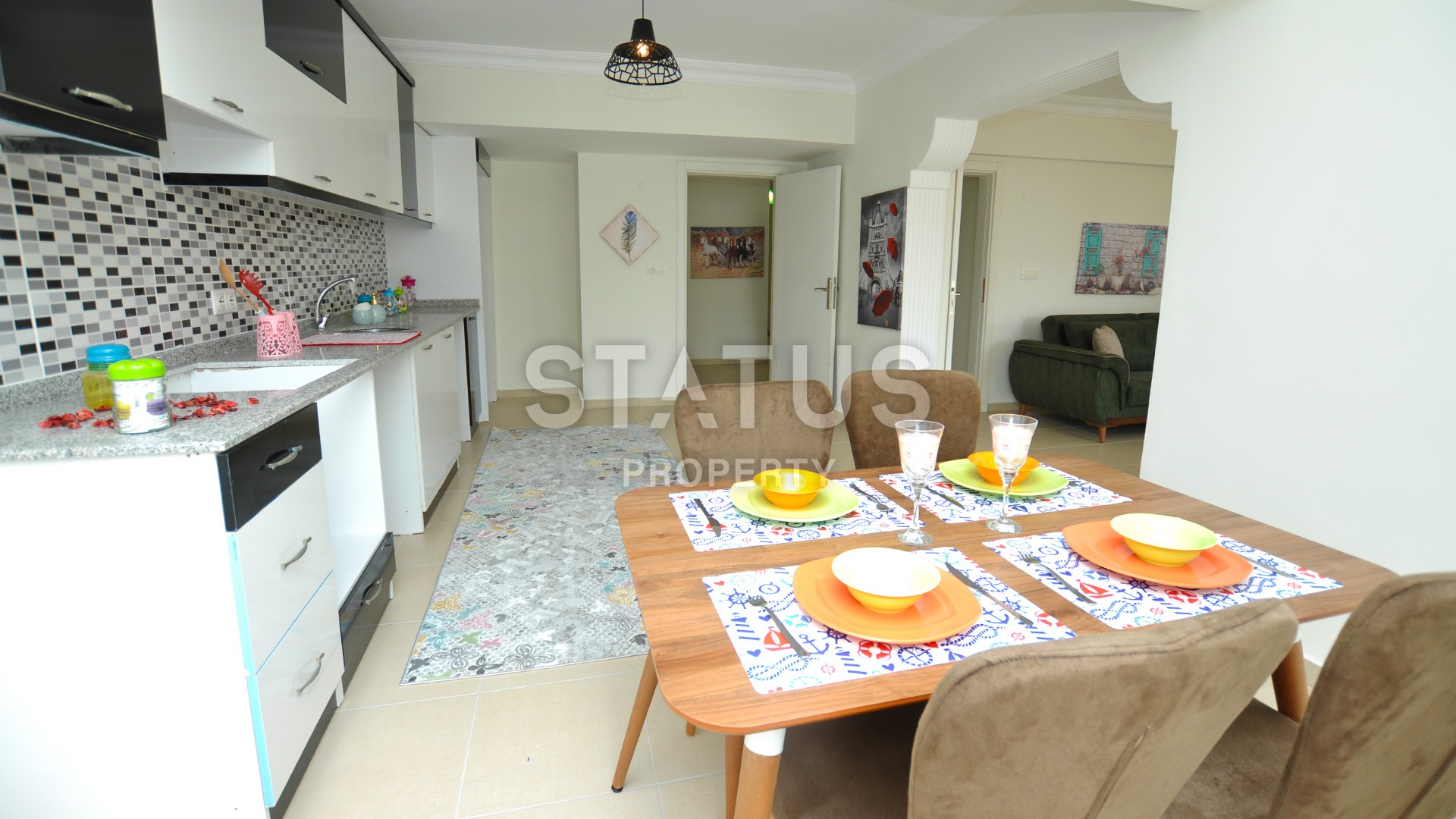 Квартира большой площади 3+1 с новой мебелью по супер цене! 145 кв.м. фото 20