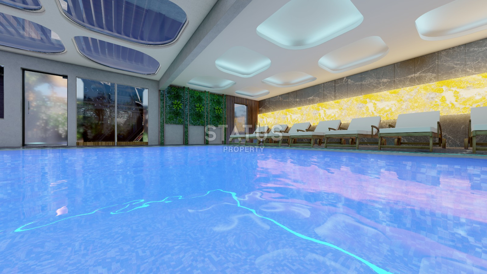 Эксклюзивный проект с видовыми квартирами в районе пляжа Клеопатры в 500метрах от моря, 55-250м2 фото 4