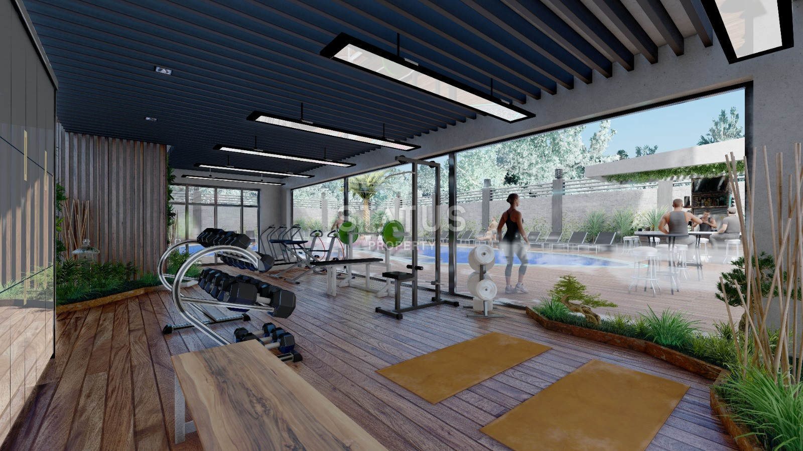 Эксклюзивный проект с видовыми квартирами в районе пляжа Клеопатры в 500метрах от моря, 55-250м2 фото 14