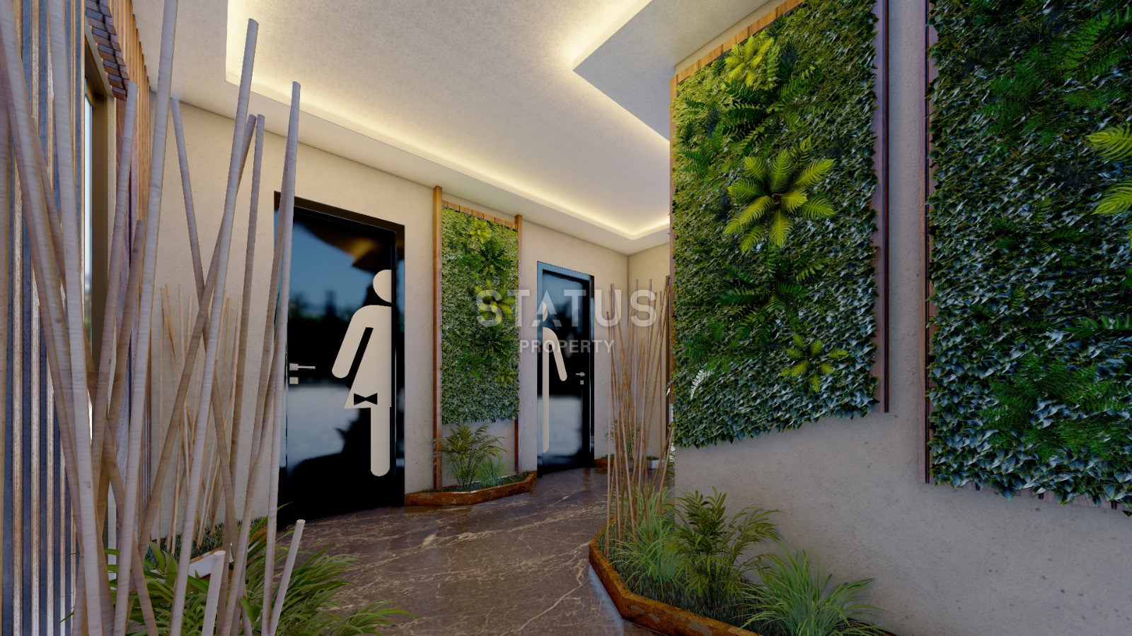 Эксклюзивный проект с видовыми квартирами в районе пляжа Клеопатры в 500метрах от моря, 55-250м2 фото 15