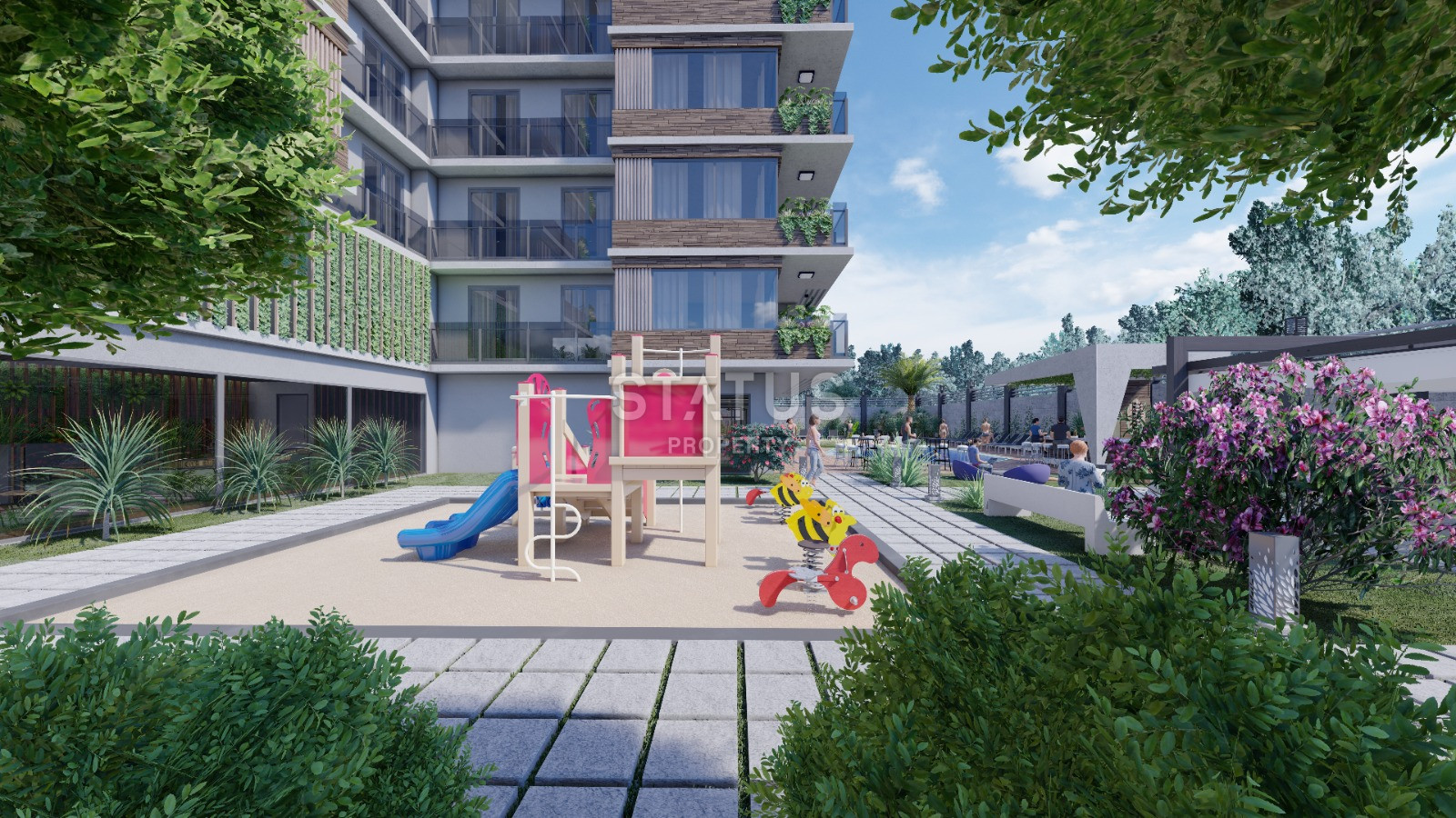 Эксклюзивный проект с видовыми квартирами в районе пляжа Клеопатры в 500метрах от моря, 55-250м2 фото 21