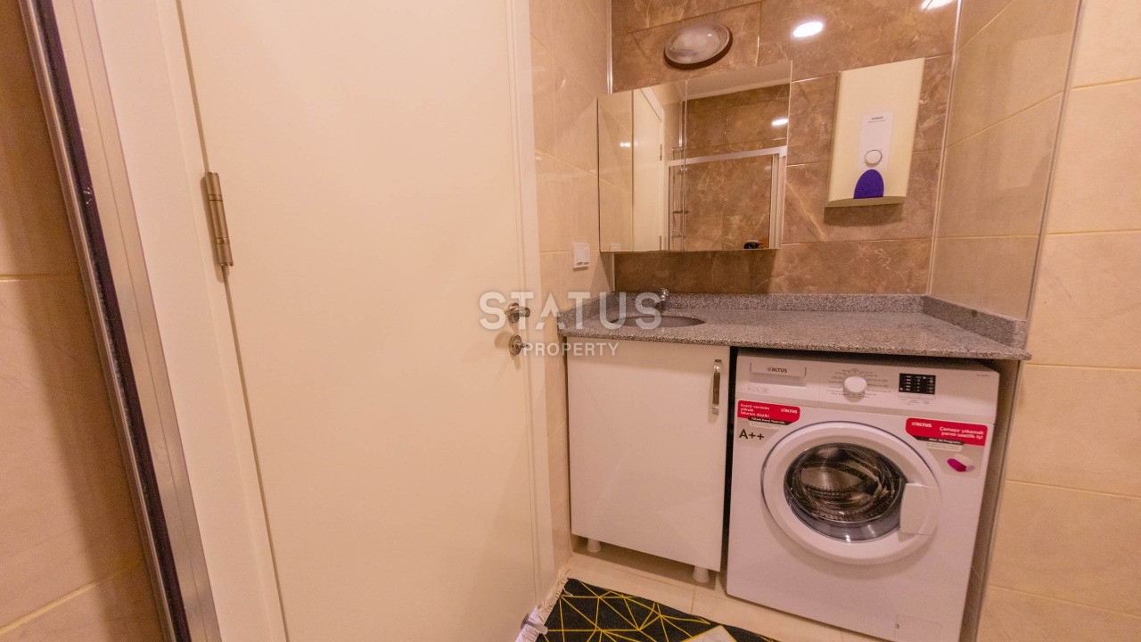 Отличная квартира 1+1 с новой мебелью и техникой, 65 м2.  Махмутлар фото 16