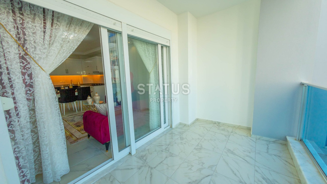 Отличная квартира 1+1 с новой мебелью и техникой, 65 м2.  Махмутлар фото 19