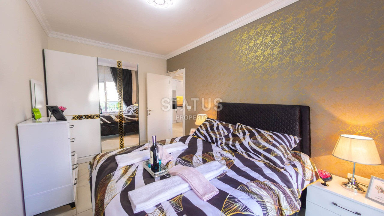 Отличная квартира 1+1 с новой мебелью и техникой, 65 м2.  Махмутлар фото 24