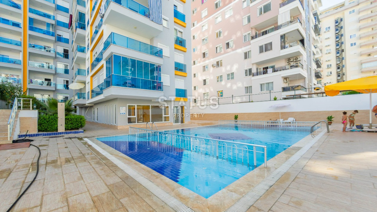 Отличная квартира 1+1 с новой мебелью и техникой, 65 м2.  Махмутлар фото 37