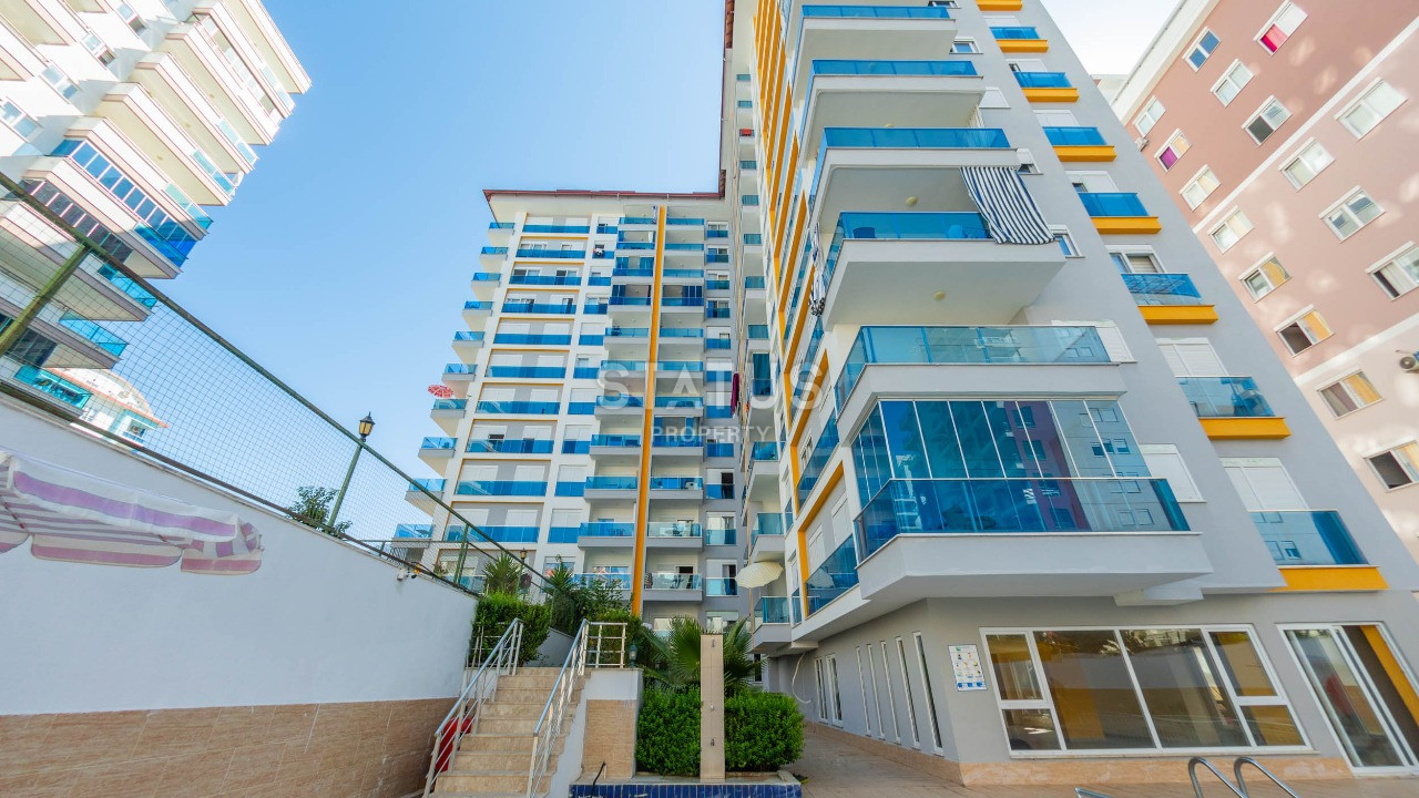 Отличная квартира 1+1 с новой мебелью и техникой, 65 м2.  Махмутлар фото 39