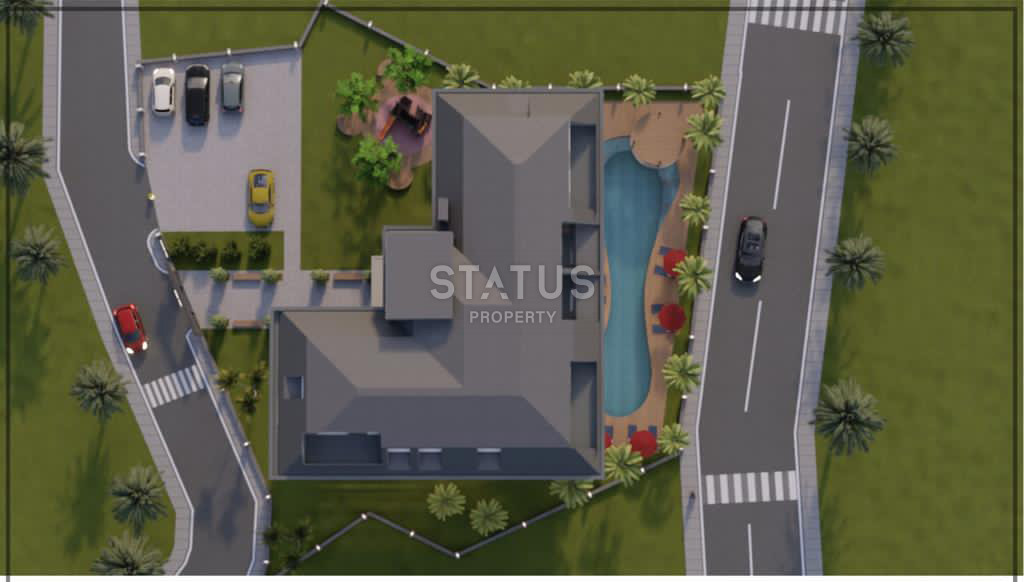 Комплекс на этапе строительства в Джикджилли. Квартиры 1+1, 2+1 и пентхаусы от 41 до 120 м2. фото 5