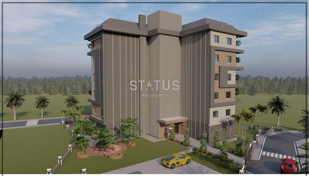 Комплекс на этапе строительства в Джикджилли. Квартиры 1+1, 2+1 и пентхаусы от 41 до 120 м2. фото 6