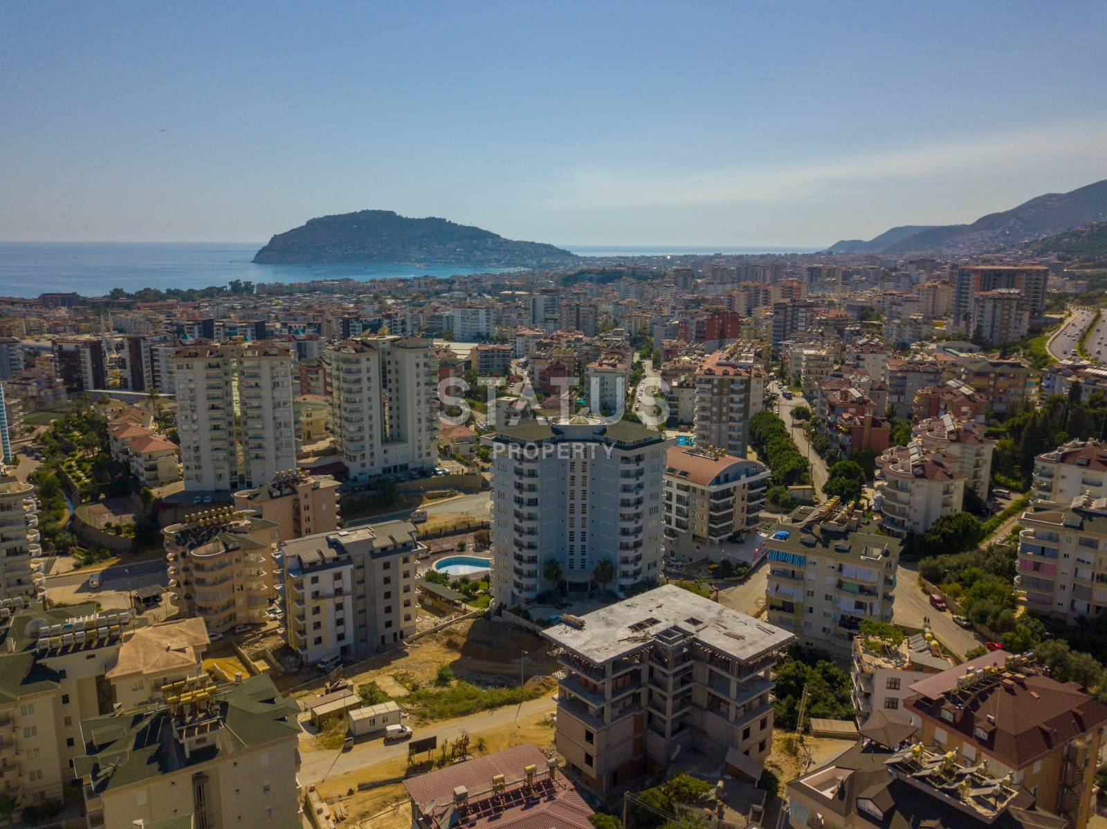 Комплекс на этапе строительства в Джикджилли. Квартиры 1+1, 2+1 и пентхаусы от 41 до 120 м2. фото 9