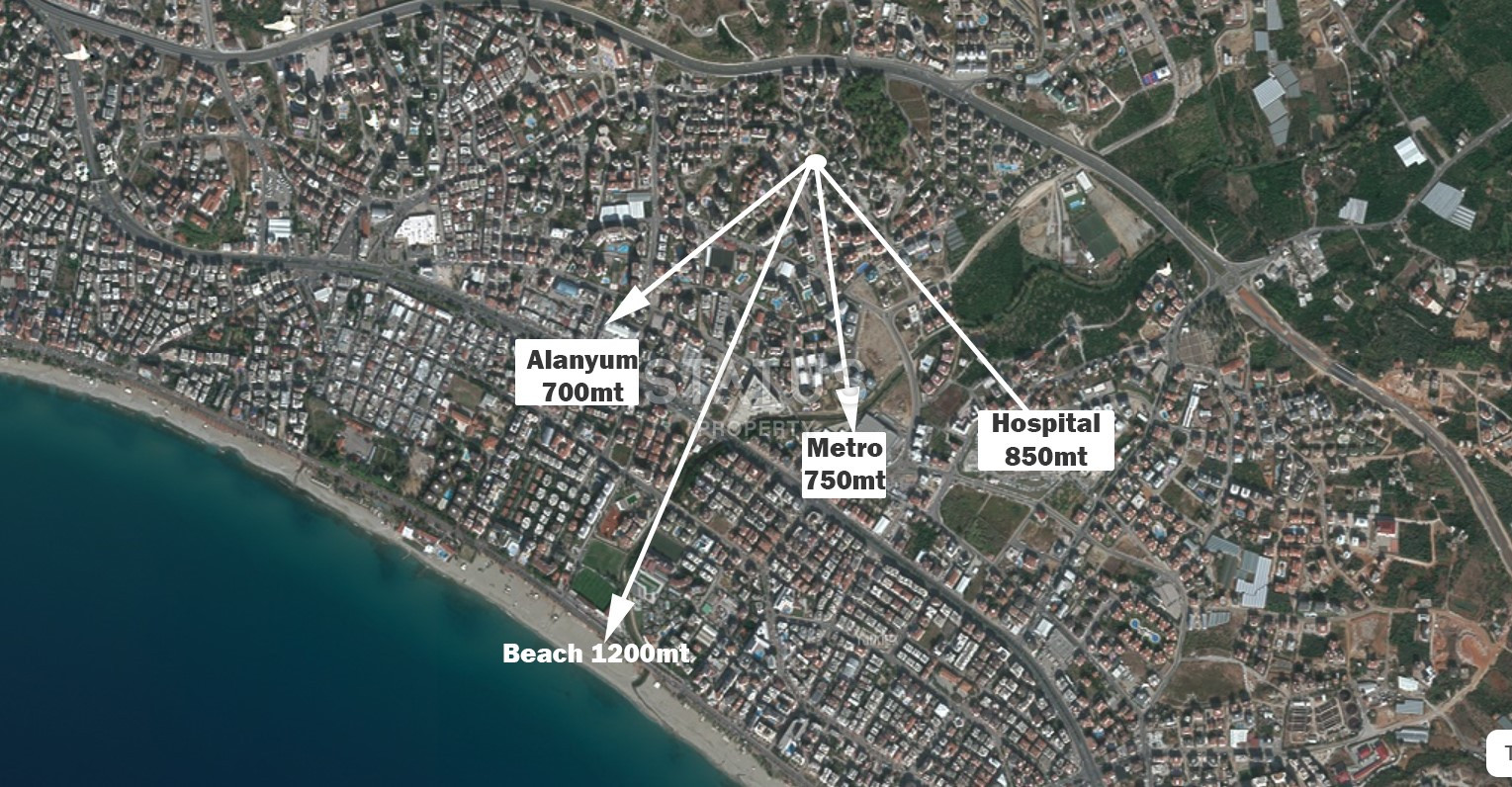 Комплекс на этапе строительства в Джикджилли. Квартиры 1+1, 2+1 и пентхаусы от 41 до 120 м2. фото 11