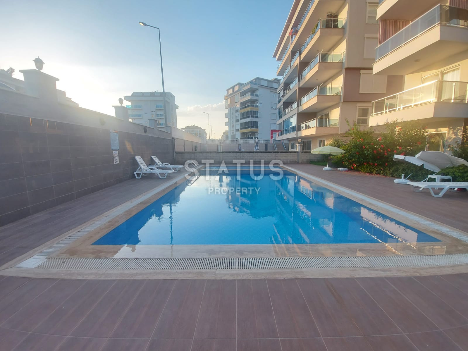 Furnished apartment 1+1 100 meters from the sea, 55 m2. Kestel, Alanya. фото 4
