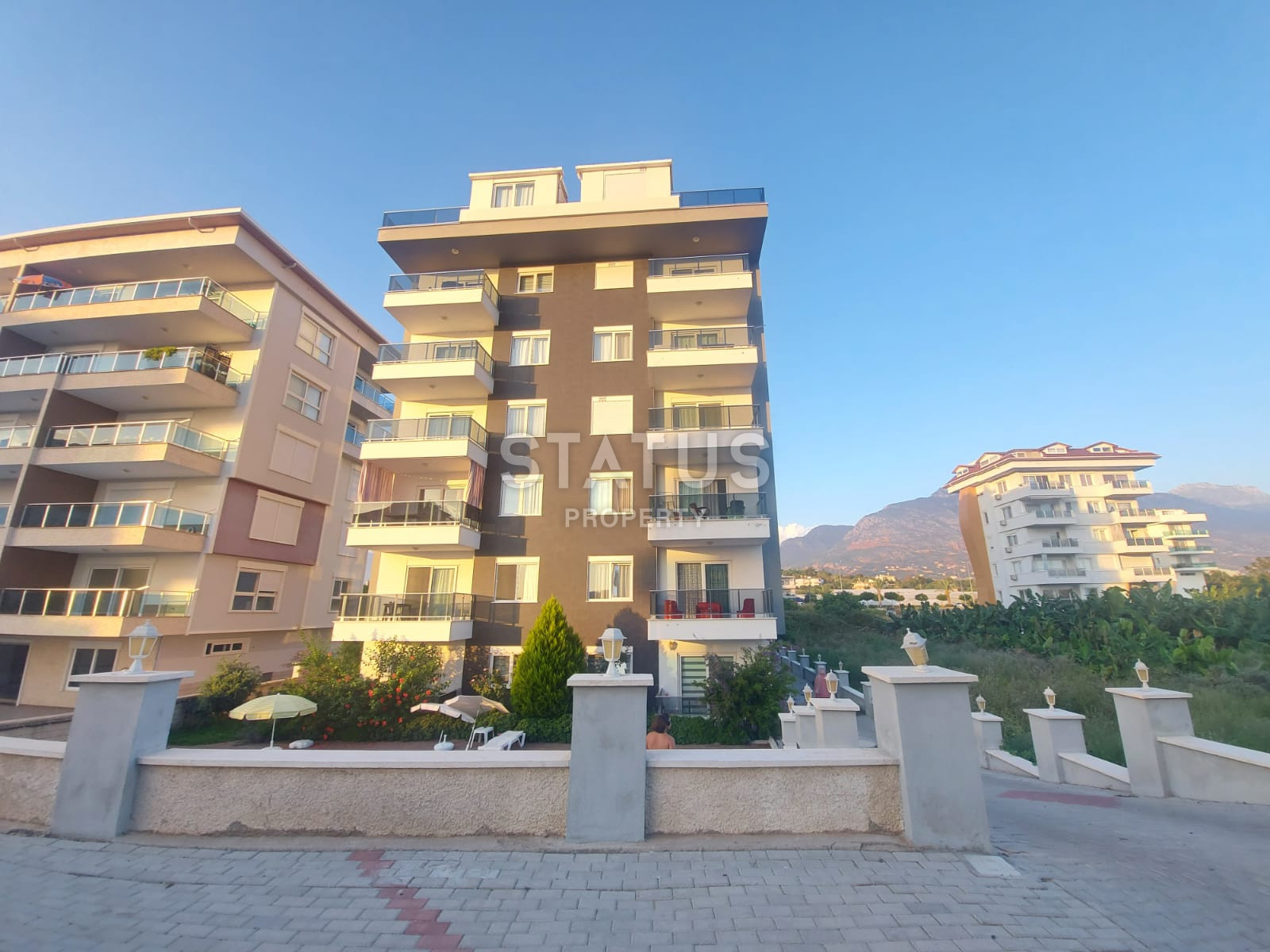 Furnished apartment 1+1 100 meters from the sea, 55 m2. Kestel, Alanya. фото 6