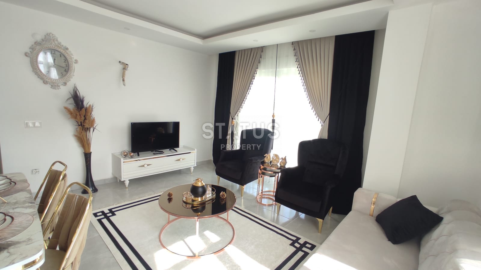 Furnished apartment 1+1 100 meters from the sea, 55 m2. Kestel, Alanya. фото 8