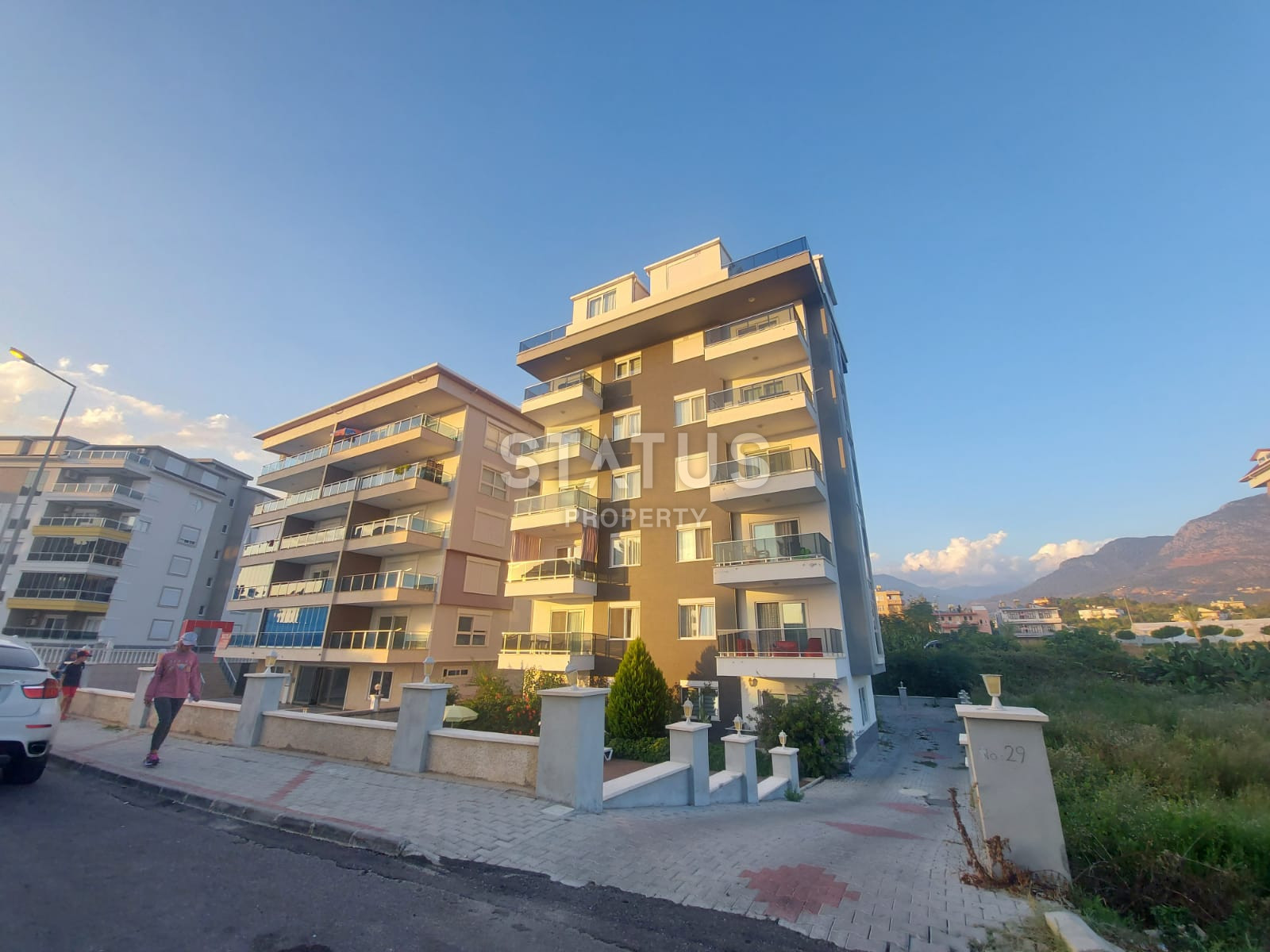 Furnished apartment 1+1 100 meters from the sea, 55 m2. Kestel, Alanya. фото 14