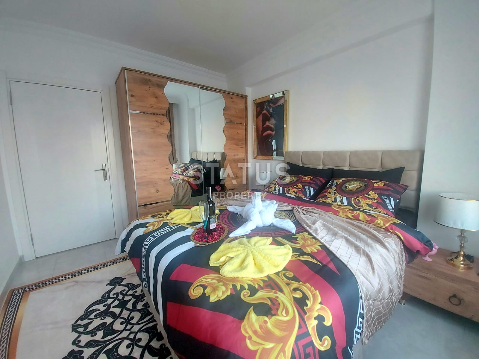 Furnished apartment 1+1 100 meters from the sea, 55 m2. Kestel, Alanya. фото 19