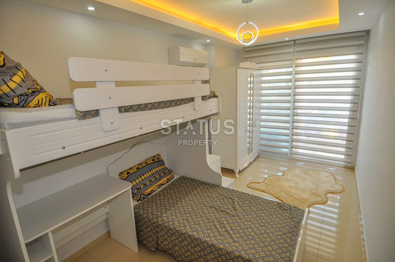 Стильная квартира 2+1, в 100 метрах от моря в Кестеле, 110 кв.м. фото 12