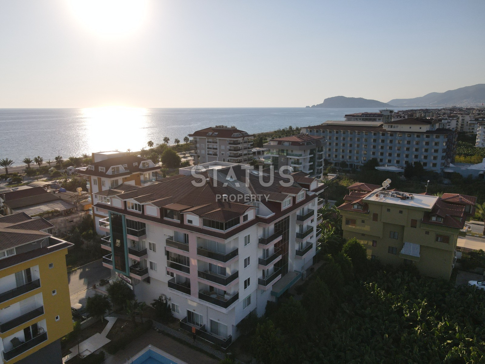 Стильная квартира 2+1, в 100 метрах от моря в Кестеле, 110 кв.м. фото 23