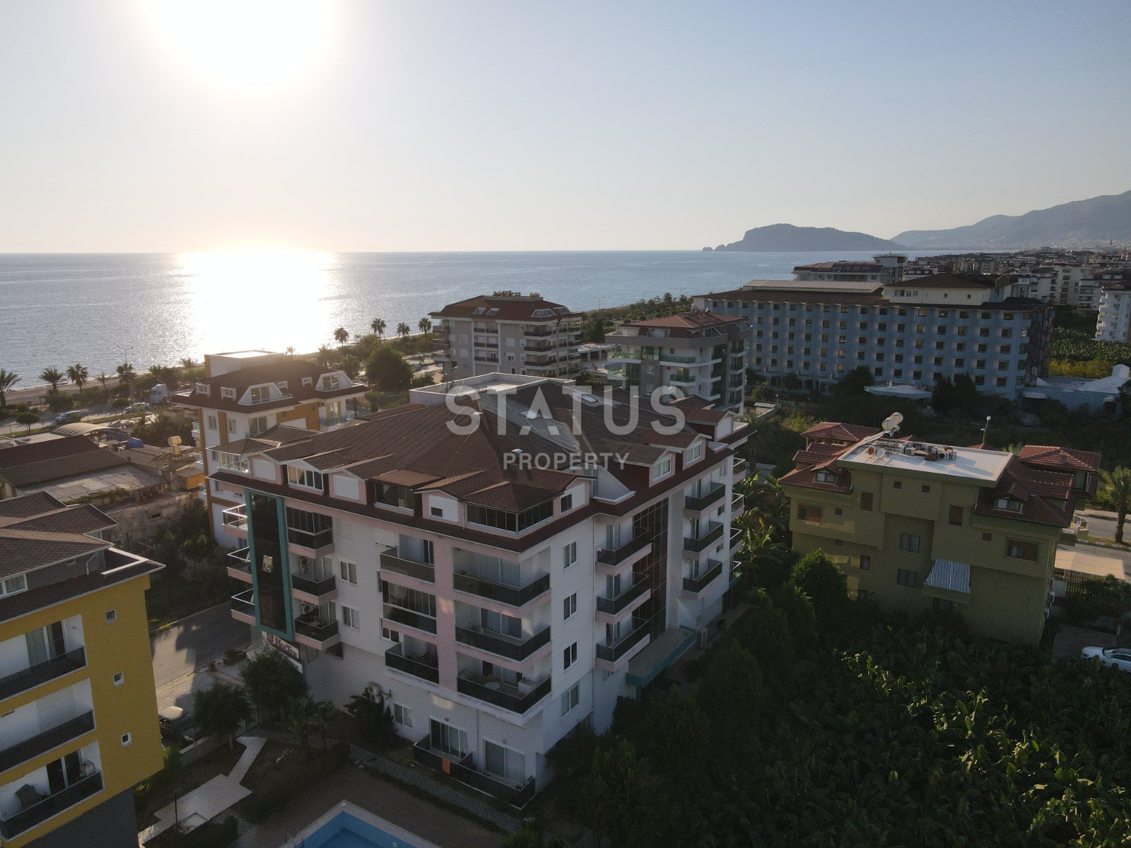 Стильная квартира 2+1, в 100 метрах от моря в Кестеле, 110 кв.м. фото 24