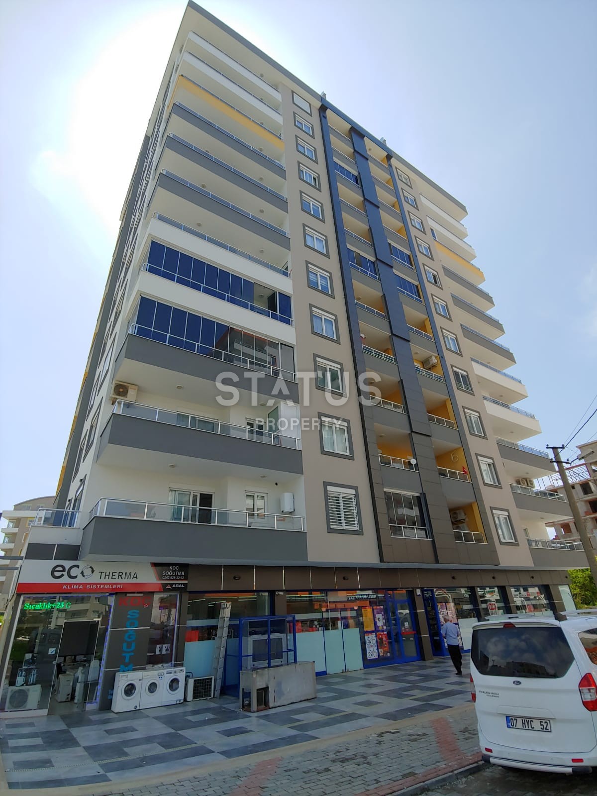 Новая квартира 1+1 в районе Махмутлар по приятной стоимости, 65 кв.м. фото 4