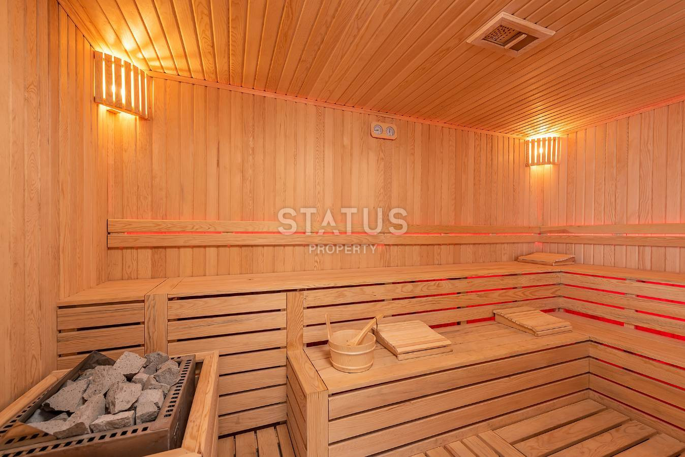 Квартира 1+1 в элитном комплексе на первой береговой линии с видом на море, Махмутлар фото 10