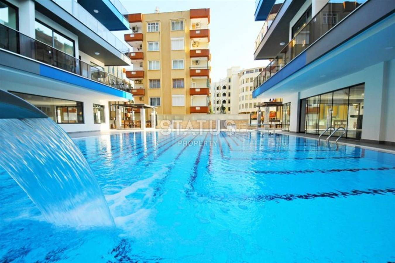 Квартира 1+1 в элитном комплексе на первой береговой линии с видом на море, Махмутлар фото 13