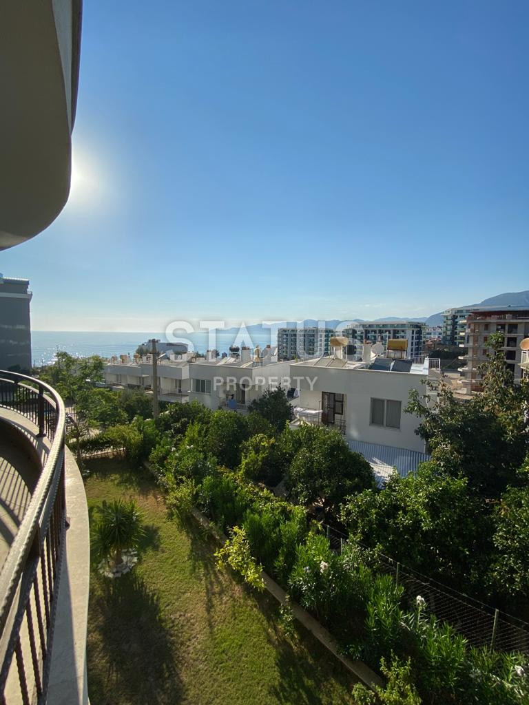 Садовый дублекс 3+1 в районе Каргыджак с видом на море и крепость! фото 19