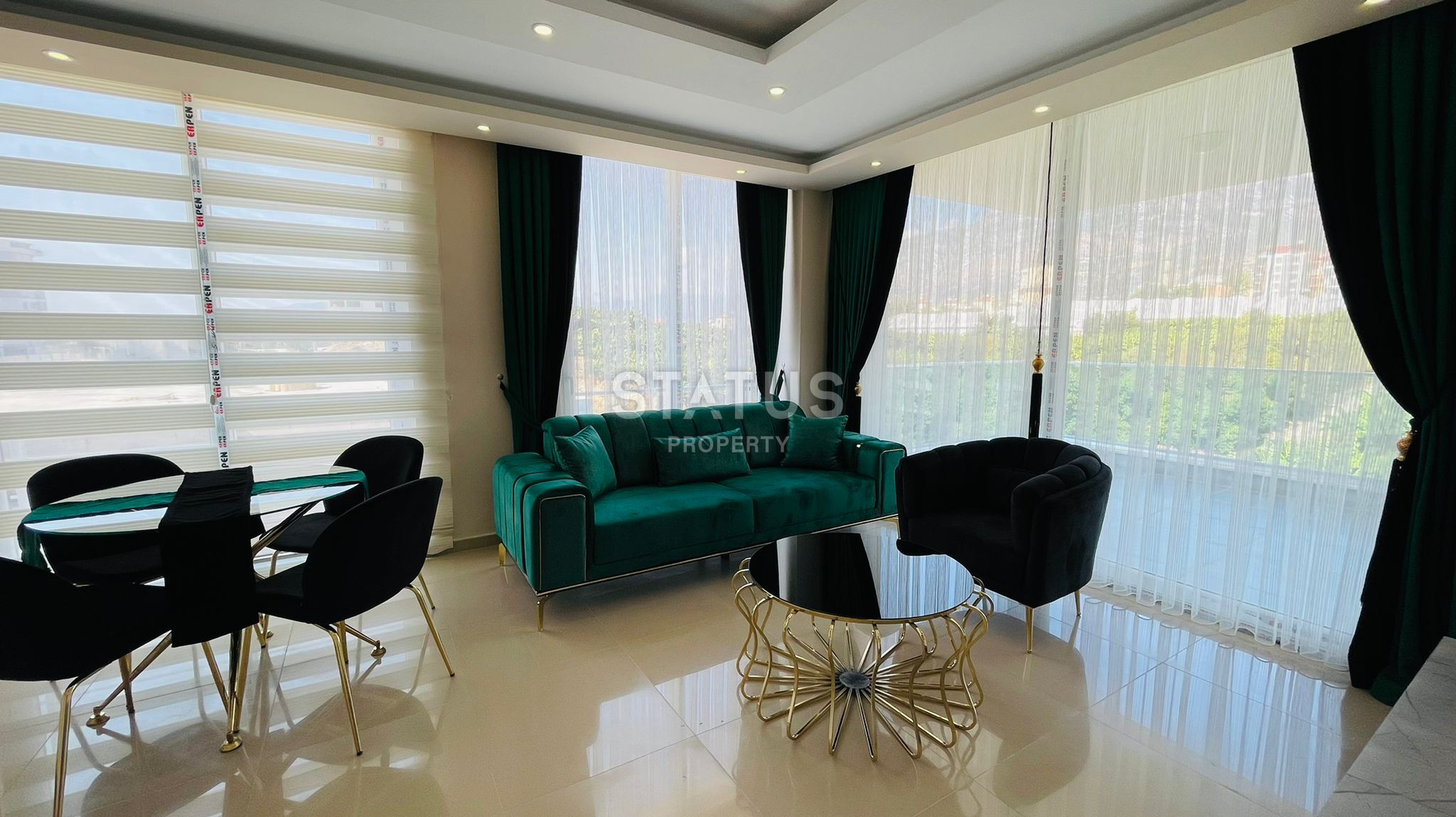 Apartment in a new house with furniture and appliances 1+1 in Mahmutlar. фото 3