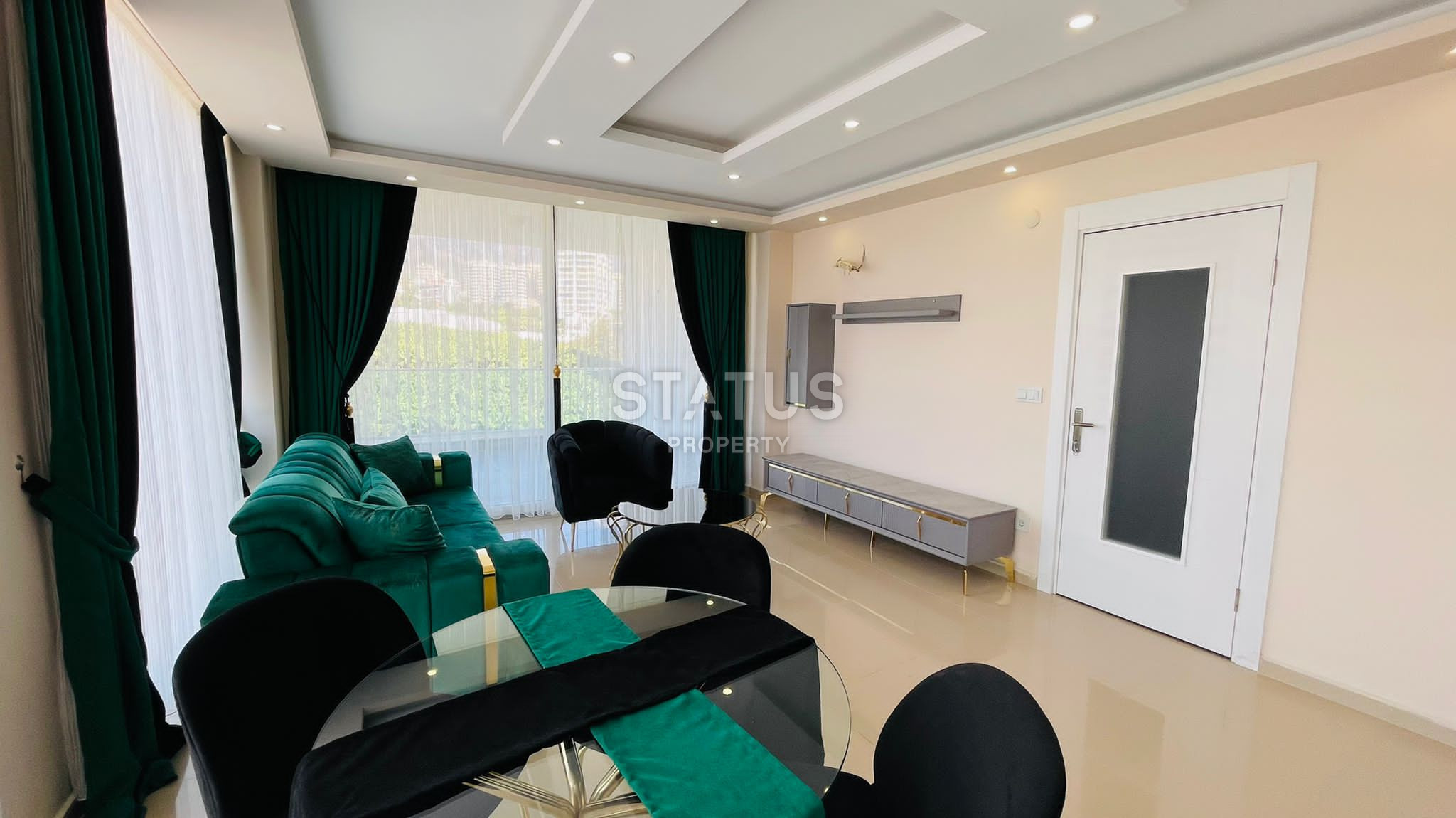 Apartment in a new house with furniture and appliances 1+1 in Mahmutlar. фото 5