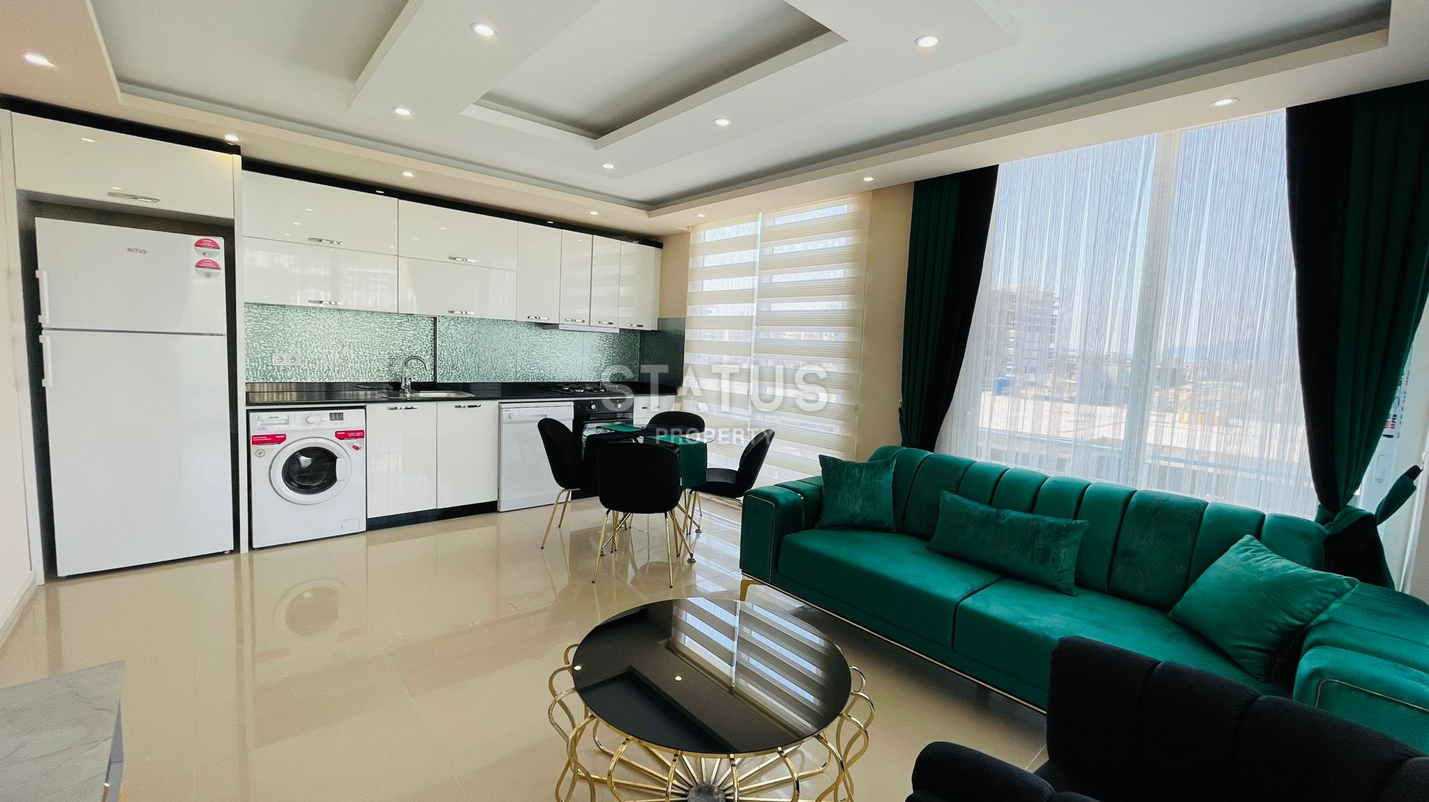 Apartment in a new house with furniture and appliances 1+1 in Mahmutlar. фото 6