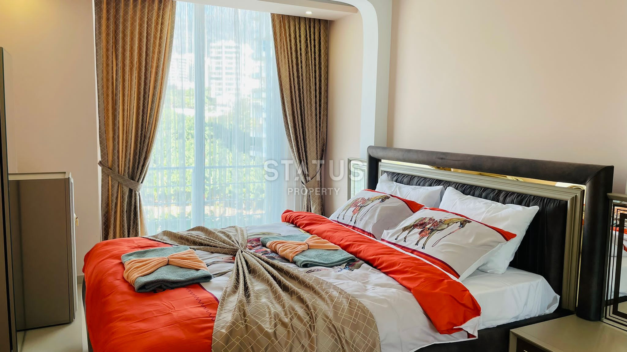 Apartment in a new house with furniture and appliances 1+1 in Mahmutlar. фото 10