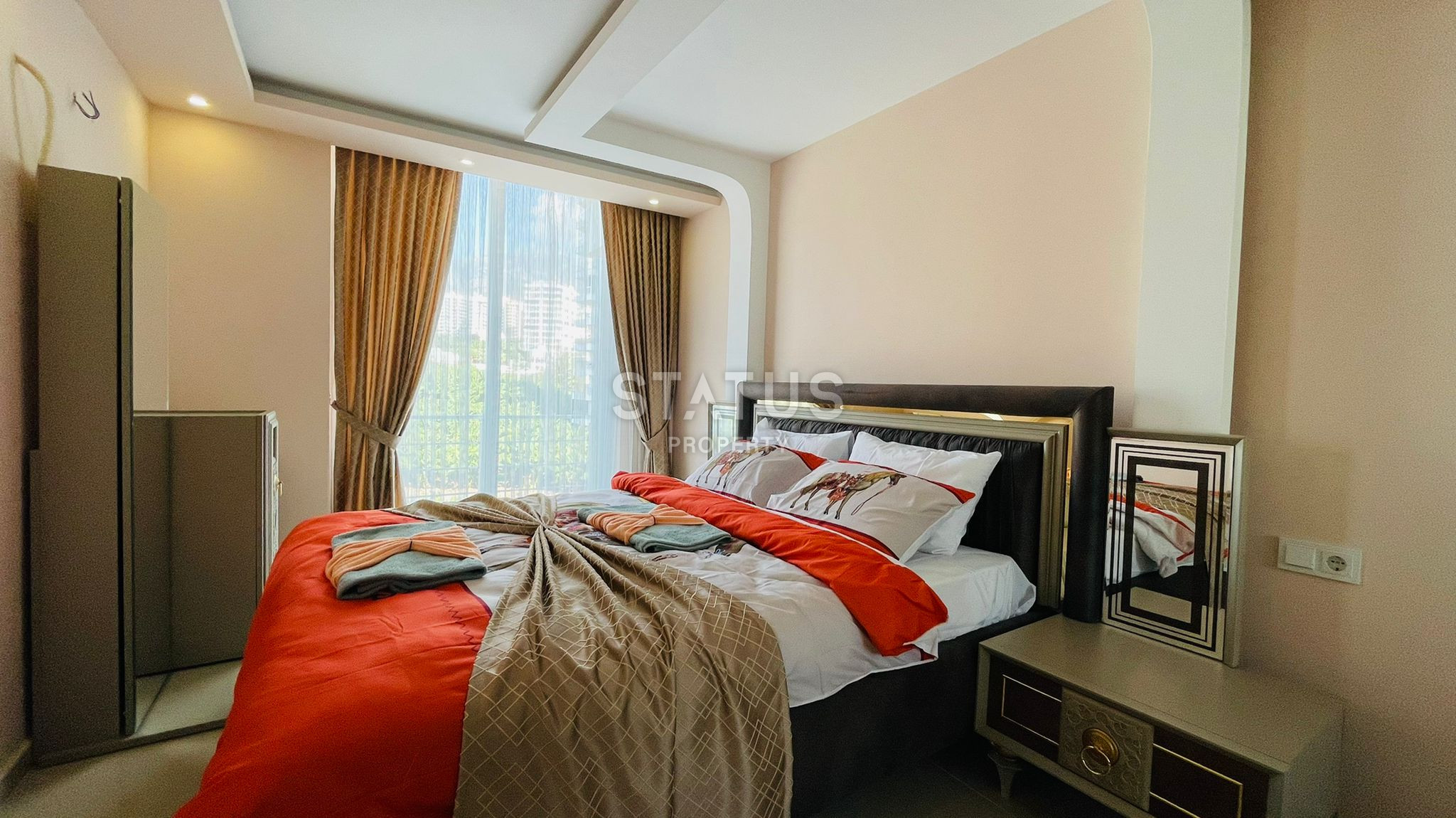 Apartment in a new house with furniture and appliances 1+1 in Mahmutlar. фото 13