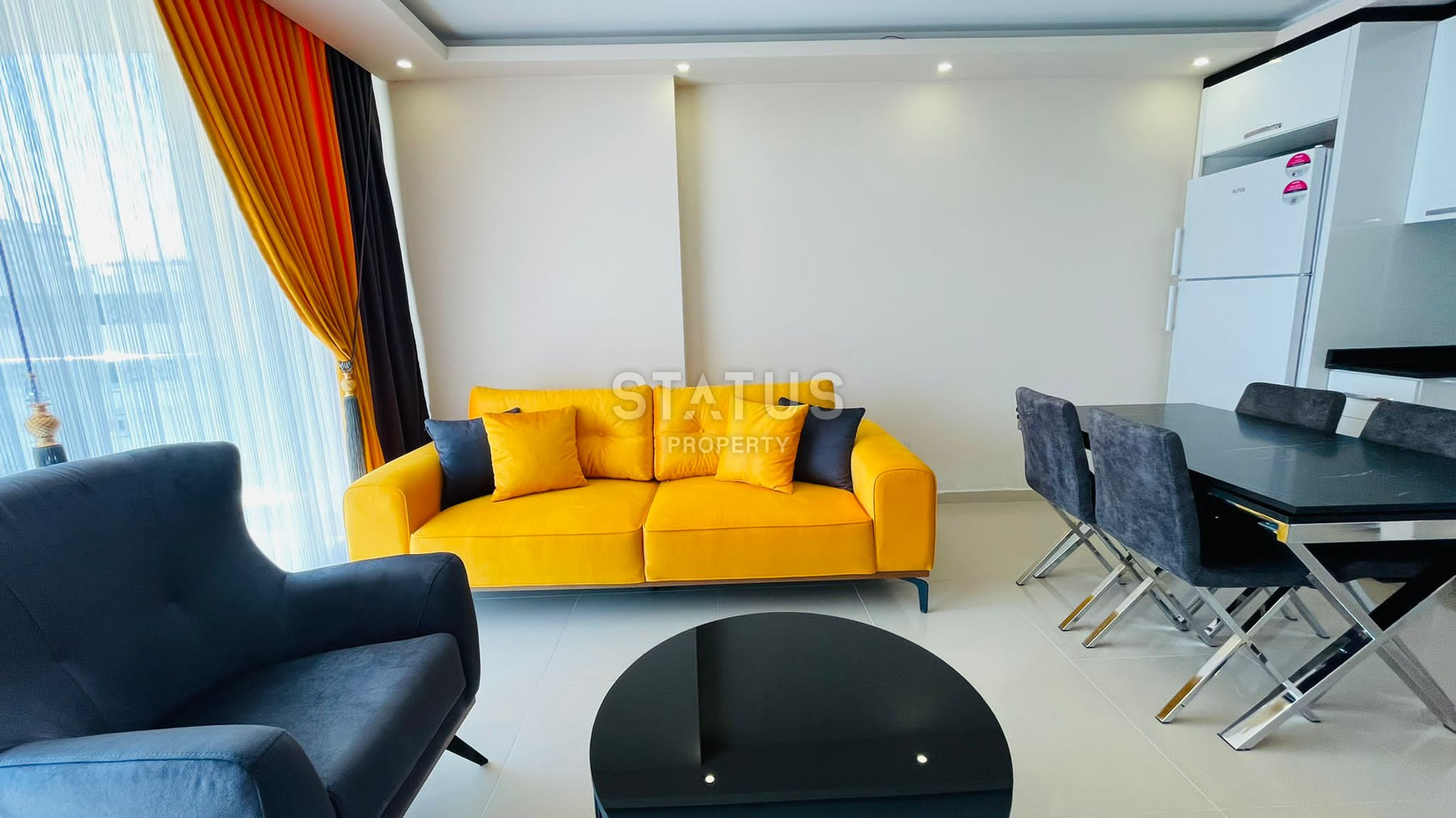 Двухкомнатная квартира 60 кв м с мебелью и техникой в Махмутларе фото 4