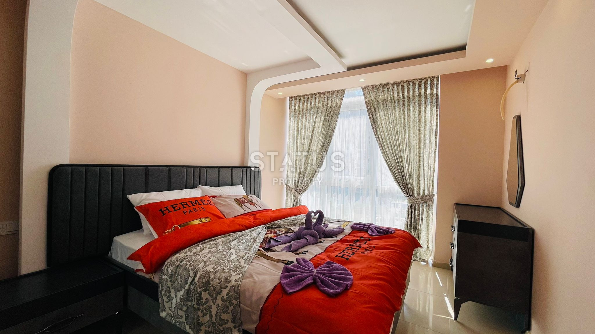 Двухкомнатная квартира 60 кв м с мебелью и техникой в Махмутларе фото 6