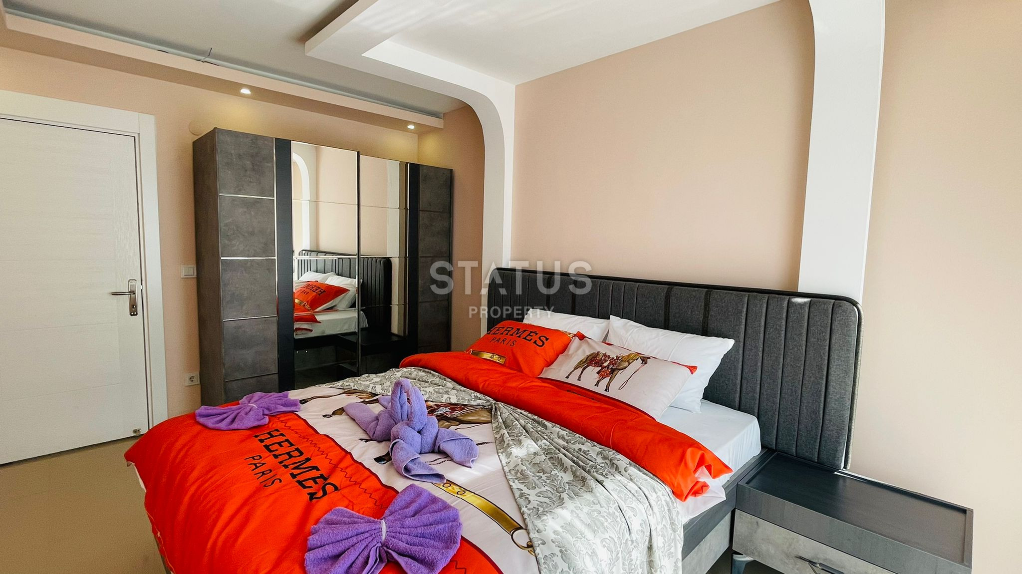 Двухкомнатная квартира 60 кв м с мебелью и техникой в Махмутларе фото 8