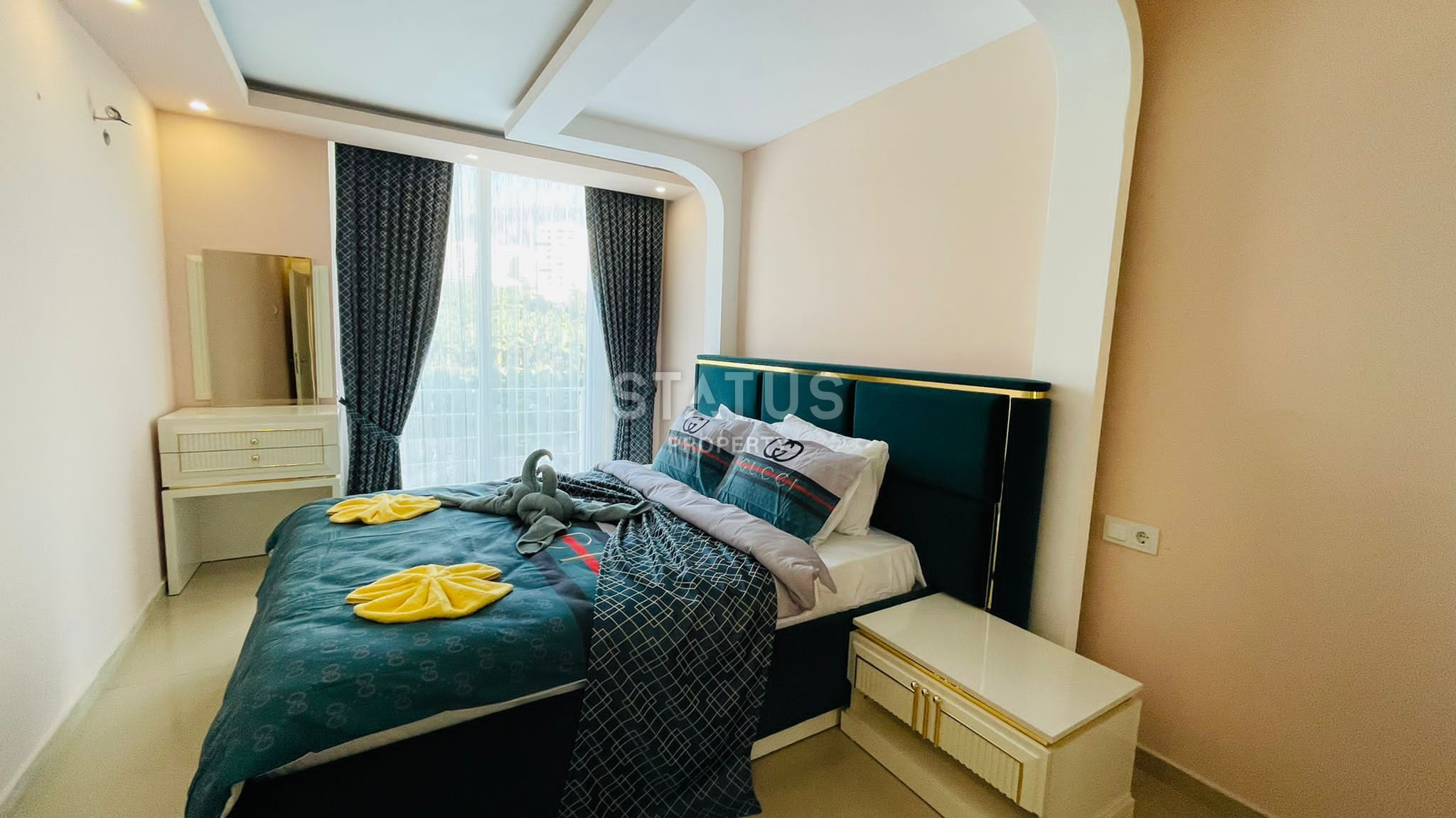 Двухкомнатная квартира  с новой мебелью и техникой в Махмутларе, 71м2 фото 5