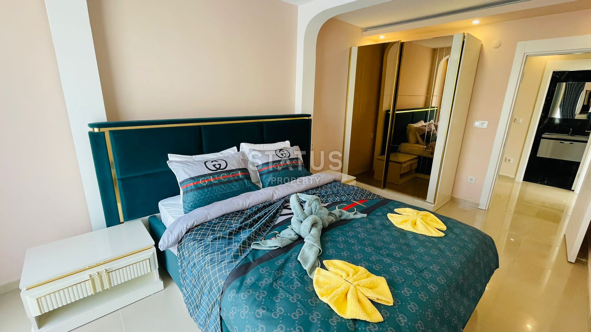 Двухкомнатная квартира  с новой мебелью и техникой в Махмутларе, 71м2 фото 6