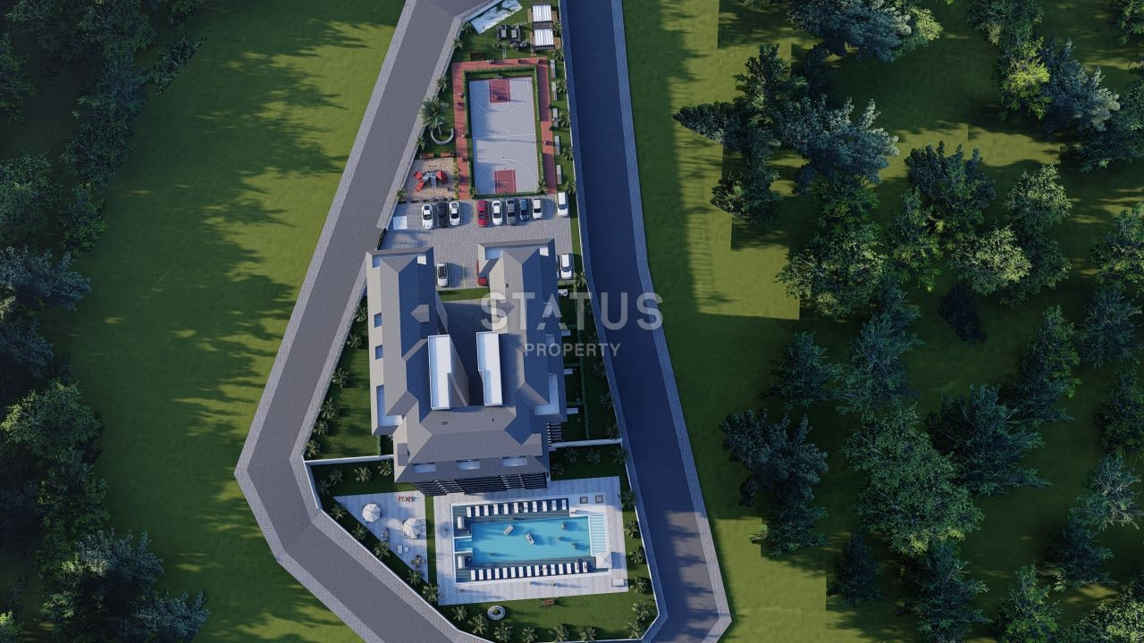 Комплекс на стадии строительства в Авсалларе. Апартаменты от 51 м2. фото 3