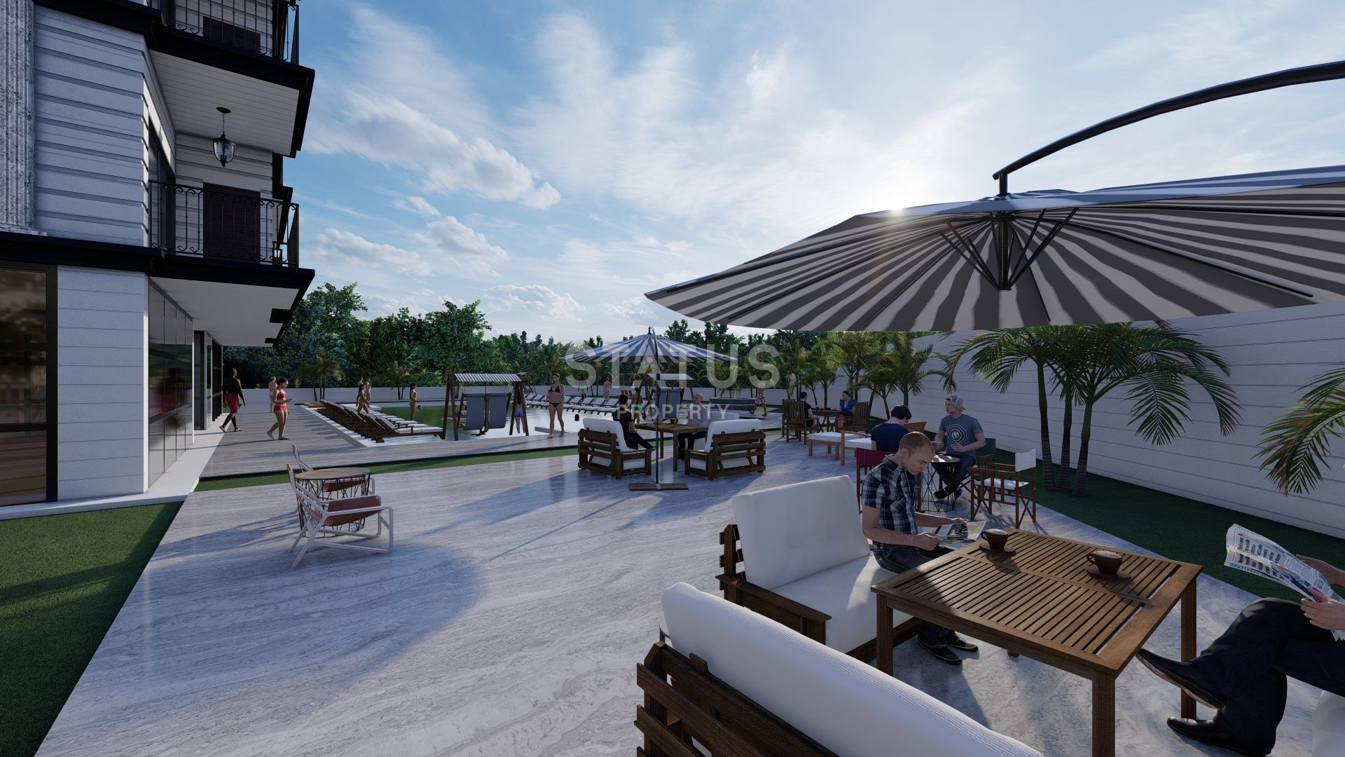 Комплекс на стадии строительства в Авсалларе. Апартаменты от 51 м2. фото 6