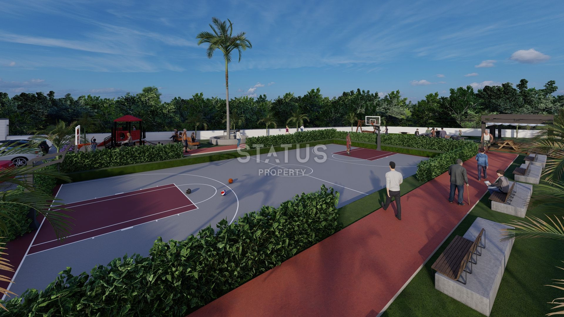 Комплекс на стадии строительства в Авсалларе. Апартаменты от 51 м2. фото 7