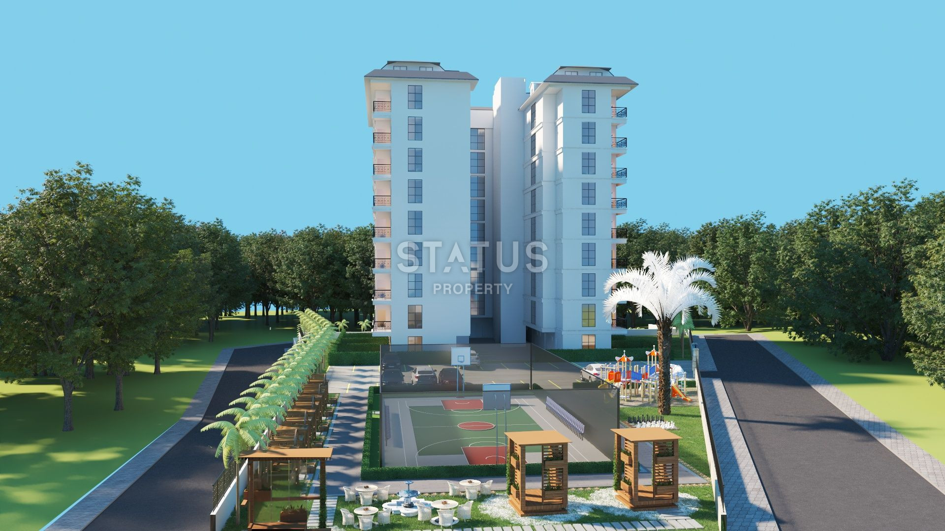 Комплекс на стадии строительства в Авсалларе. Апартаменты от 51 м2. фото 8