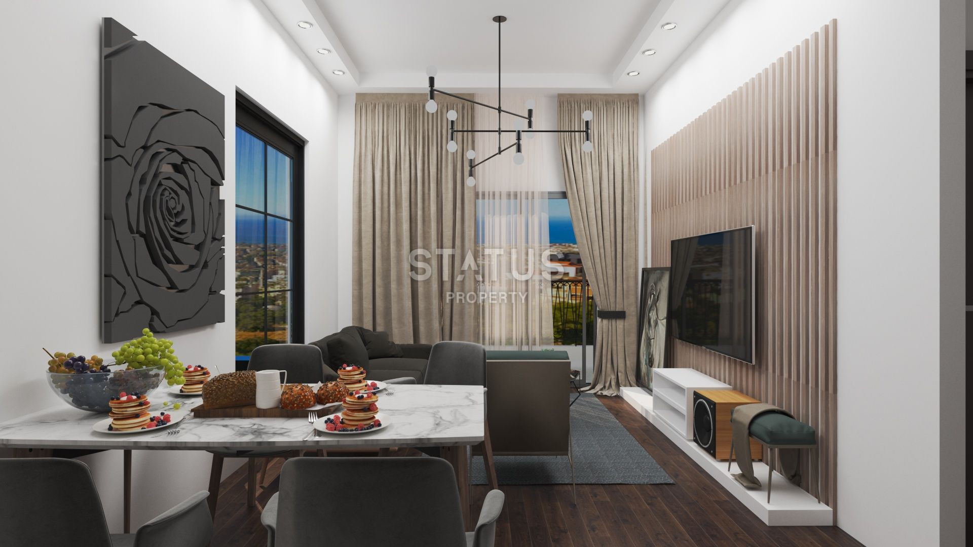 Комплекс на стадии строительства в Авсалларе. Апартаменты от 51 м2. фото 32