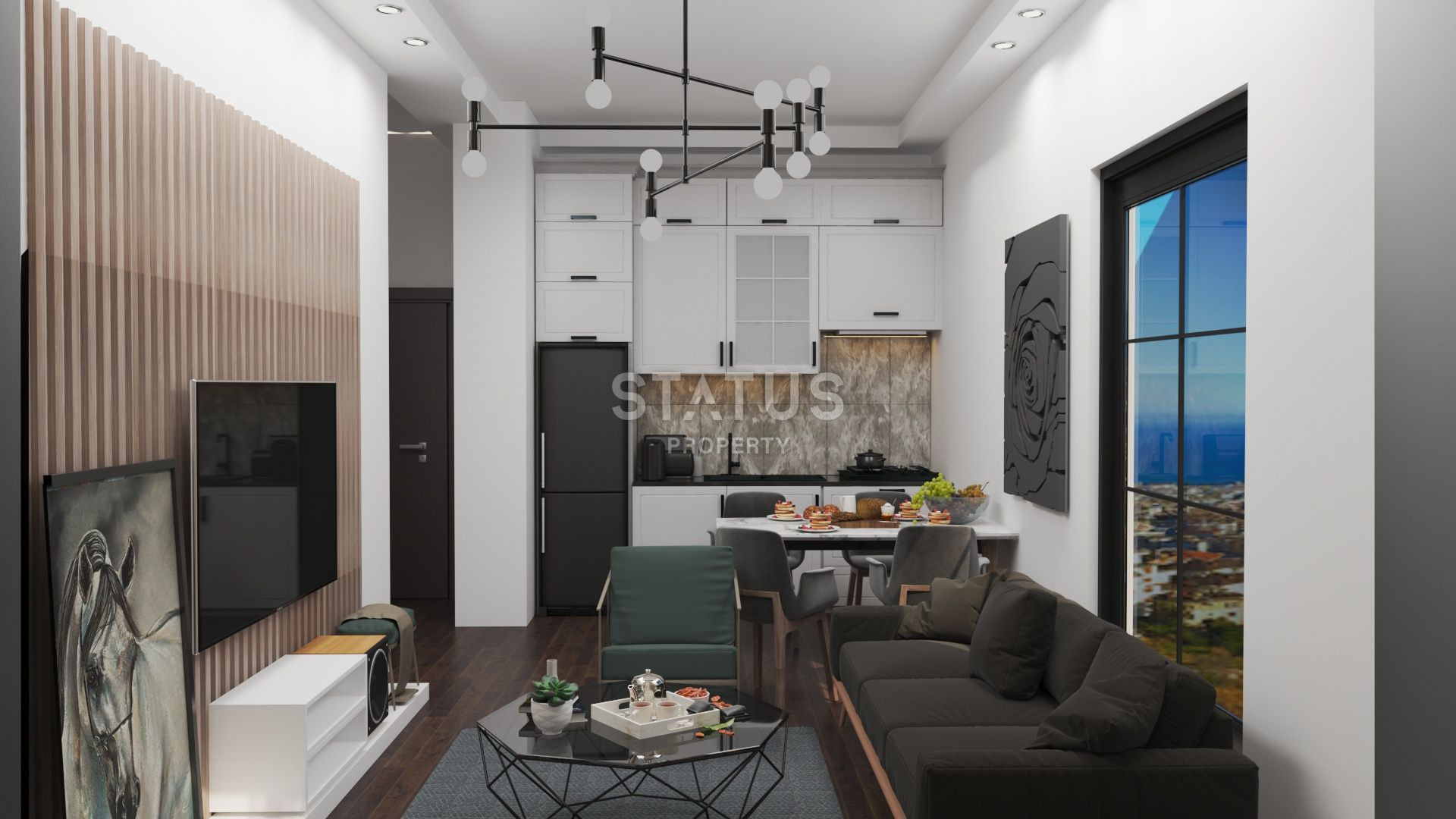 Комплекс на стадии строительства в Авсалларе. Апартаменты от 51 м2. фото 33