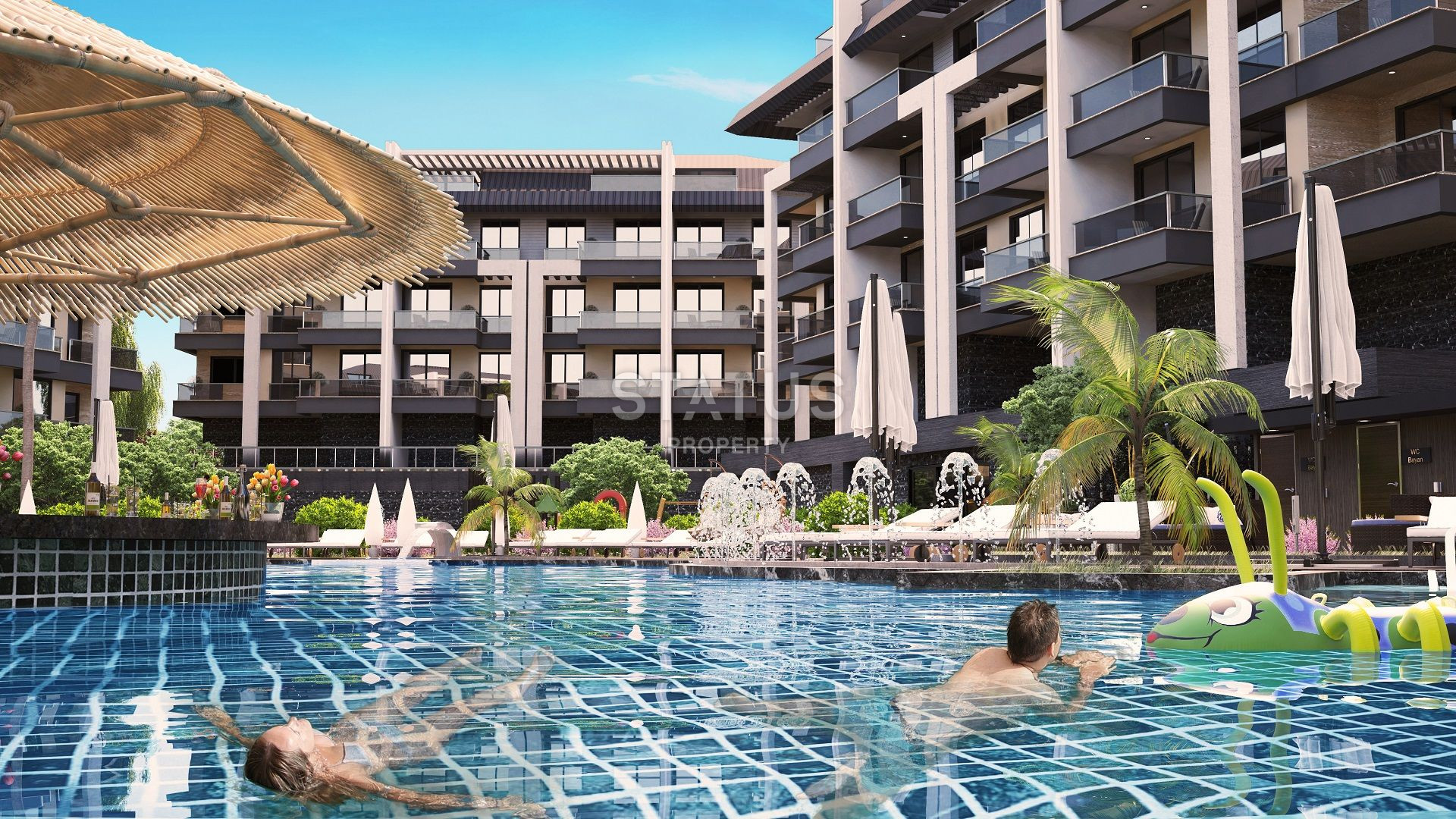 Новый роскошный проект в самом сердце европейского района Оба. Квартиры от 53 м² до 140 м². фото 13