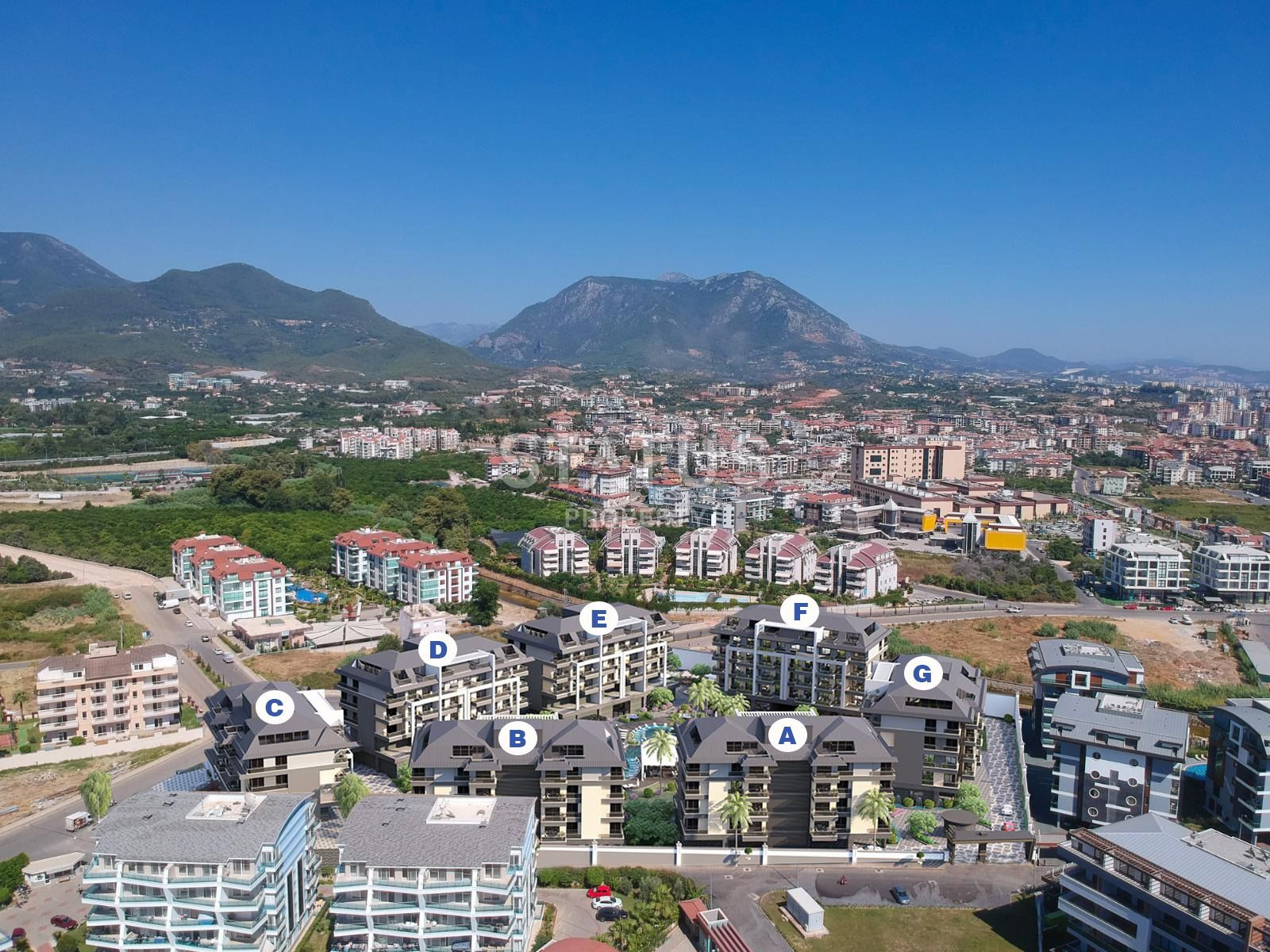 Новый роскошный проект в самом сердце европейского района Оба. Квартиры от 53 м² до 140 м². фото 44