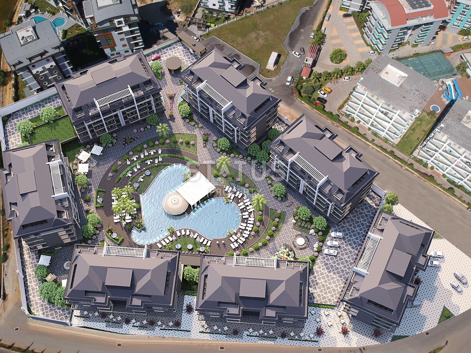 Новый роскошный проект в самом сердце европейского района Оба. Квартиры от 53 м² до 140 м². фото 47