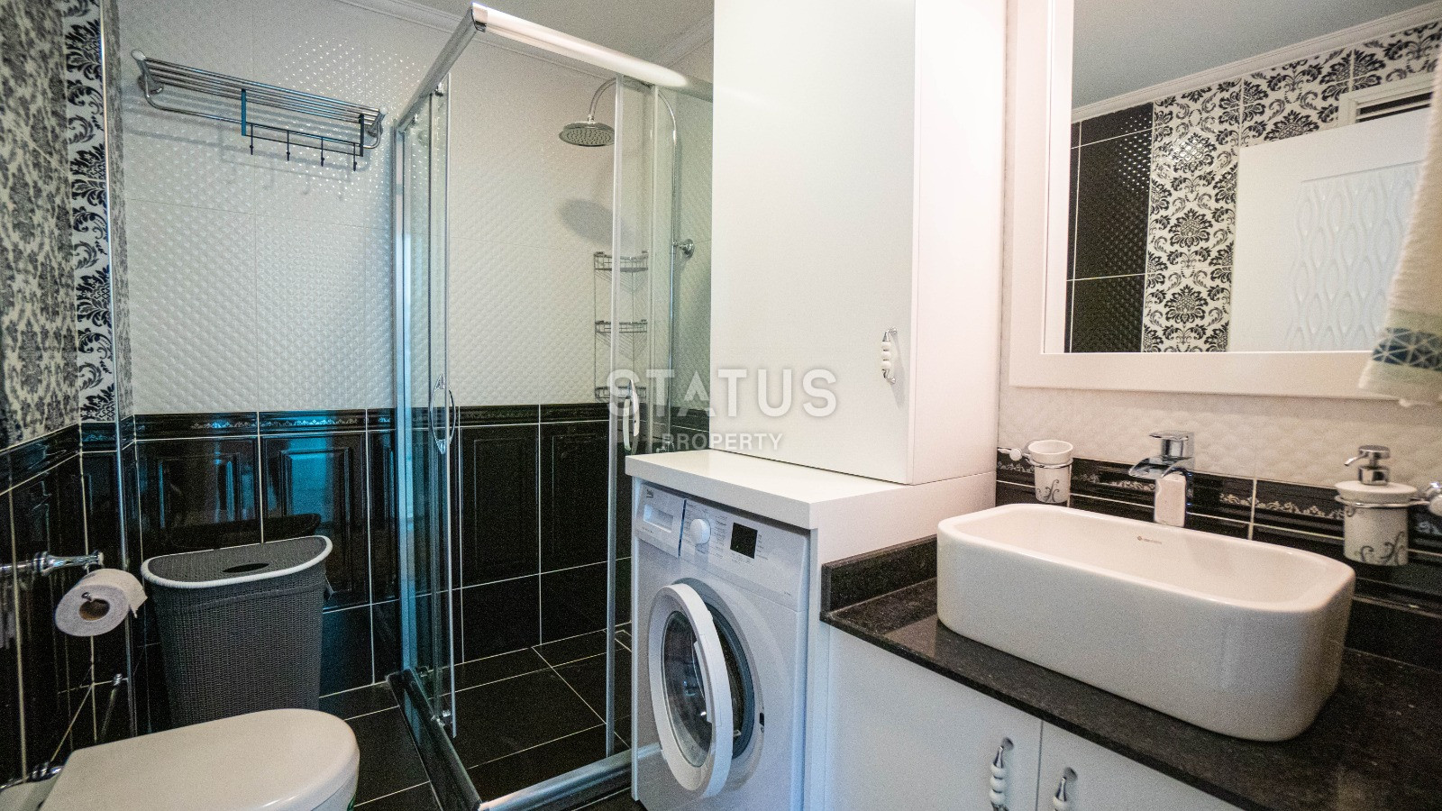 Просторная квартира 2+1 с панорамой на море и горы в Махмутларе, 125 м2. фото 10