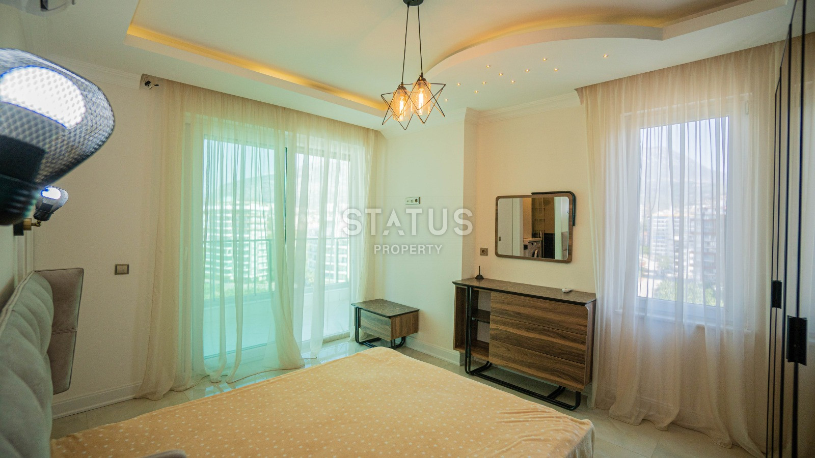 Просторная квартира 2+1 с панорамой на море и горы в Махмутларе, 125 м2. фото 14