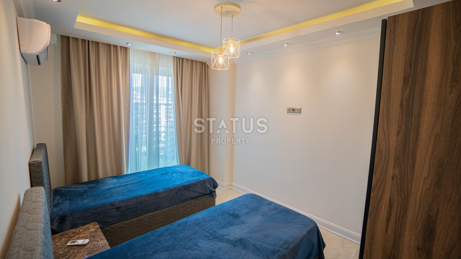 Просторная квартира 2+1 с панорамой на море и горы в Махмутларе, 125 м2. фото 24