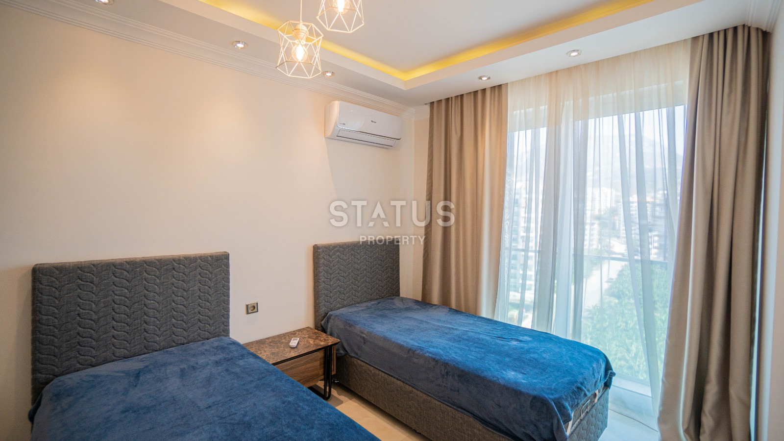 Просторная квартира 2+1 с панорамой на море и горы в Махмутларе, 125 м2. фото 25