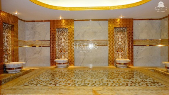 Просторная квартира 2+1 с панорамой на море и горы в Махмутларе, 125 м2. фото 28